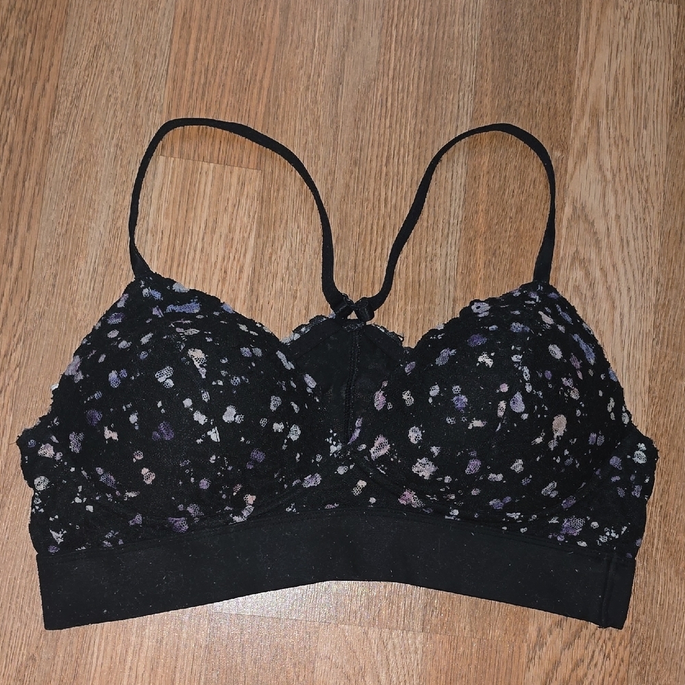Victoria's Secret PINK Floral Lace Bra